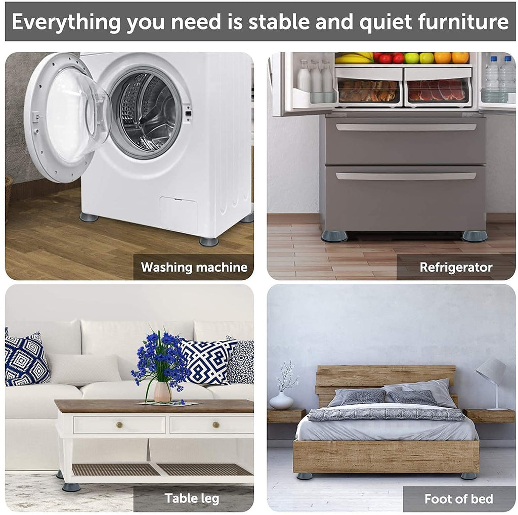 Anti-vibration Pads For Washing Machine - 4 Pcs