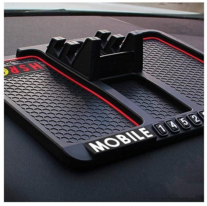 Phone GPS Holder Anti-Slip Silicone Pad and Car Mobile Holders for Car Dashboard